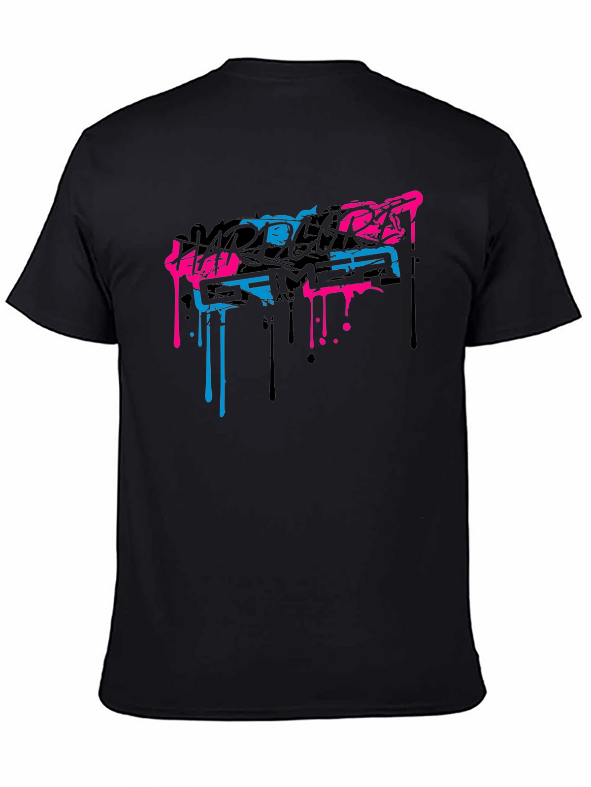 Hardcore Gamer Black T-Shirt
