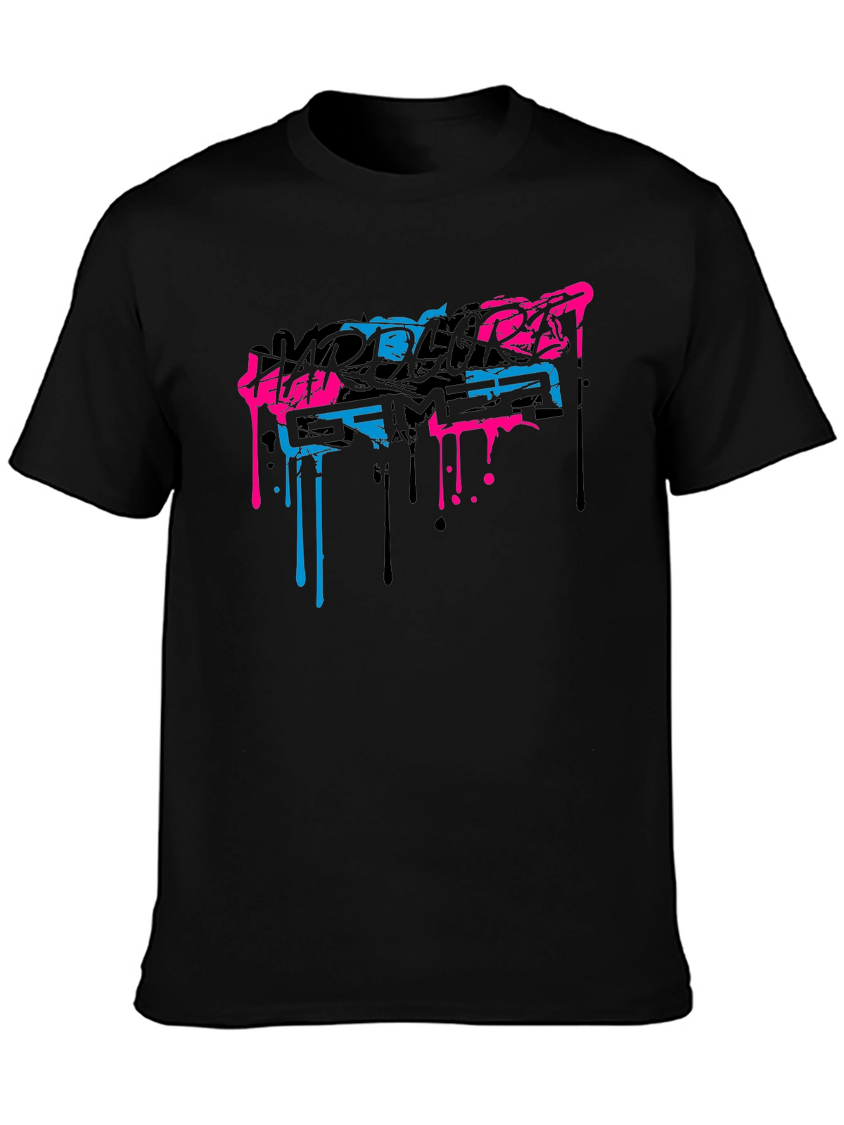 Hardcore Gamer Black T-Shirt