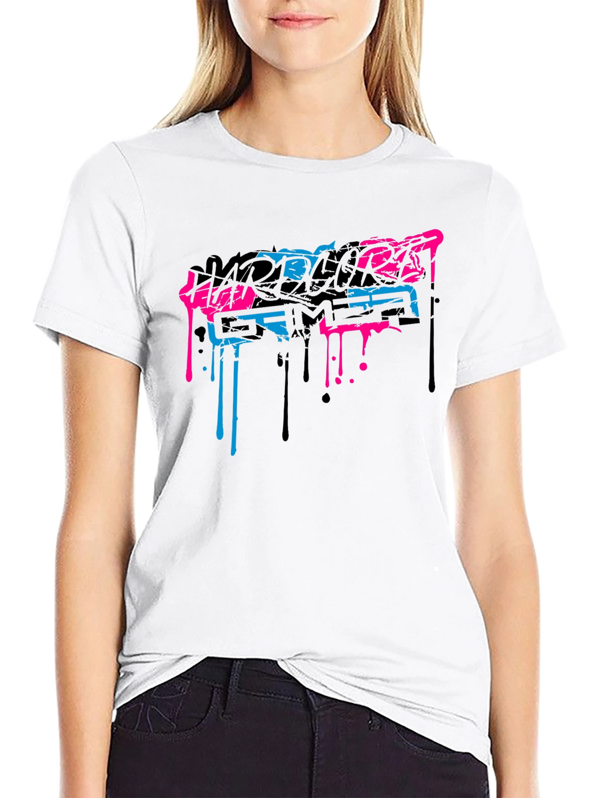Hardcore Gamer Black T-Shirt