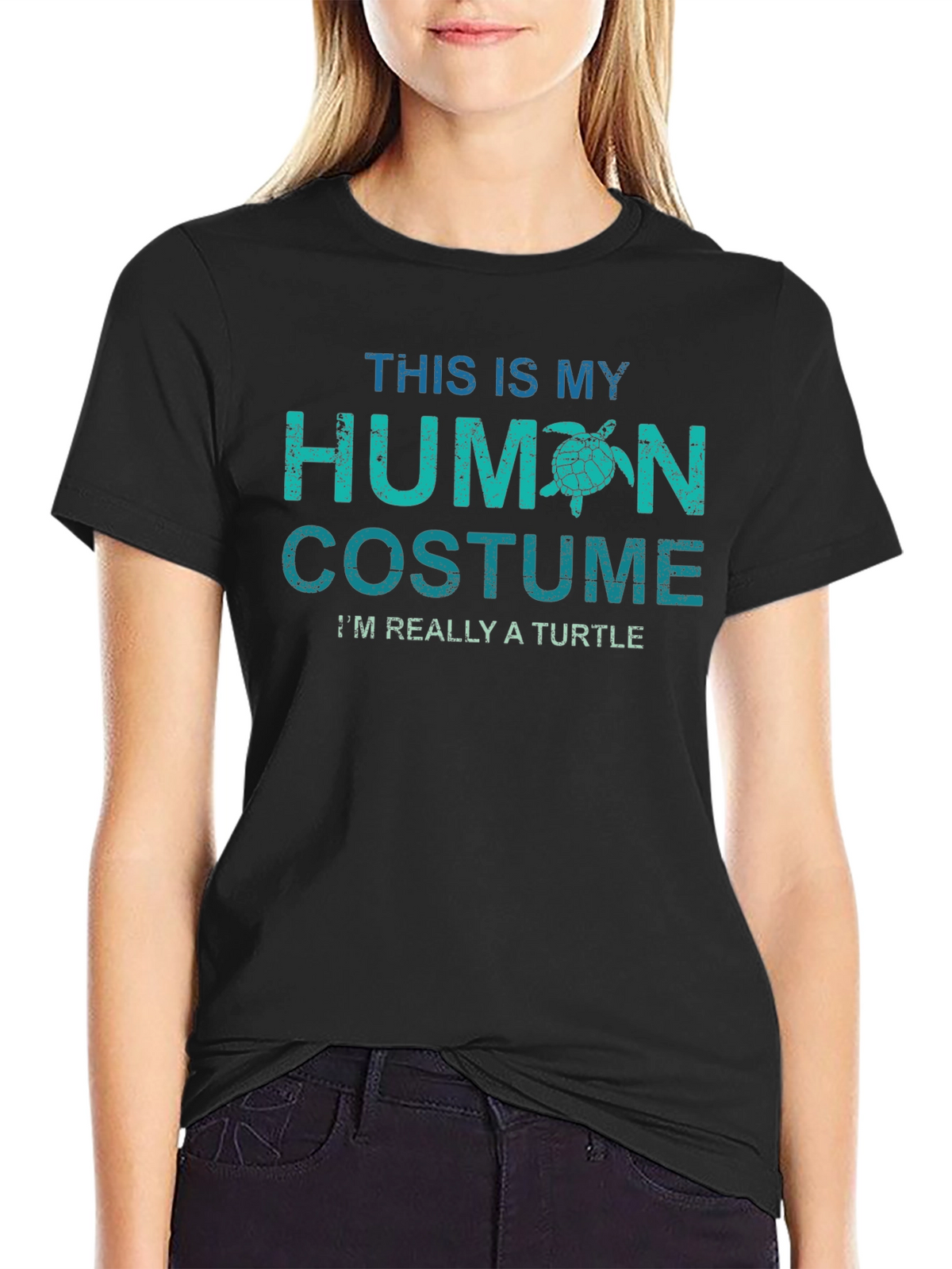 Human Costume Turtle T-Shirt