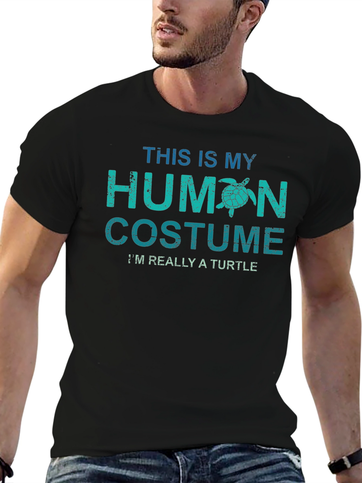 Human Costume Turtle T-Shirt
