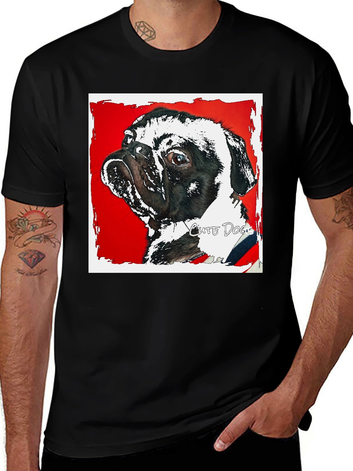 Cute Dog Graphic T-Shirt