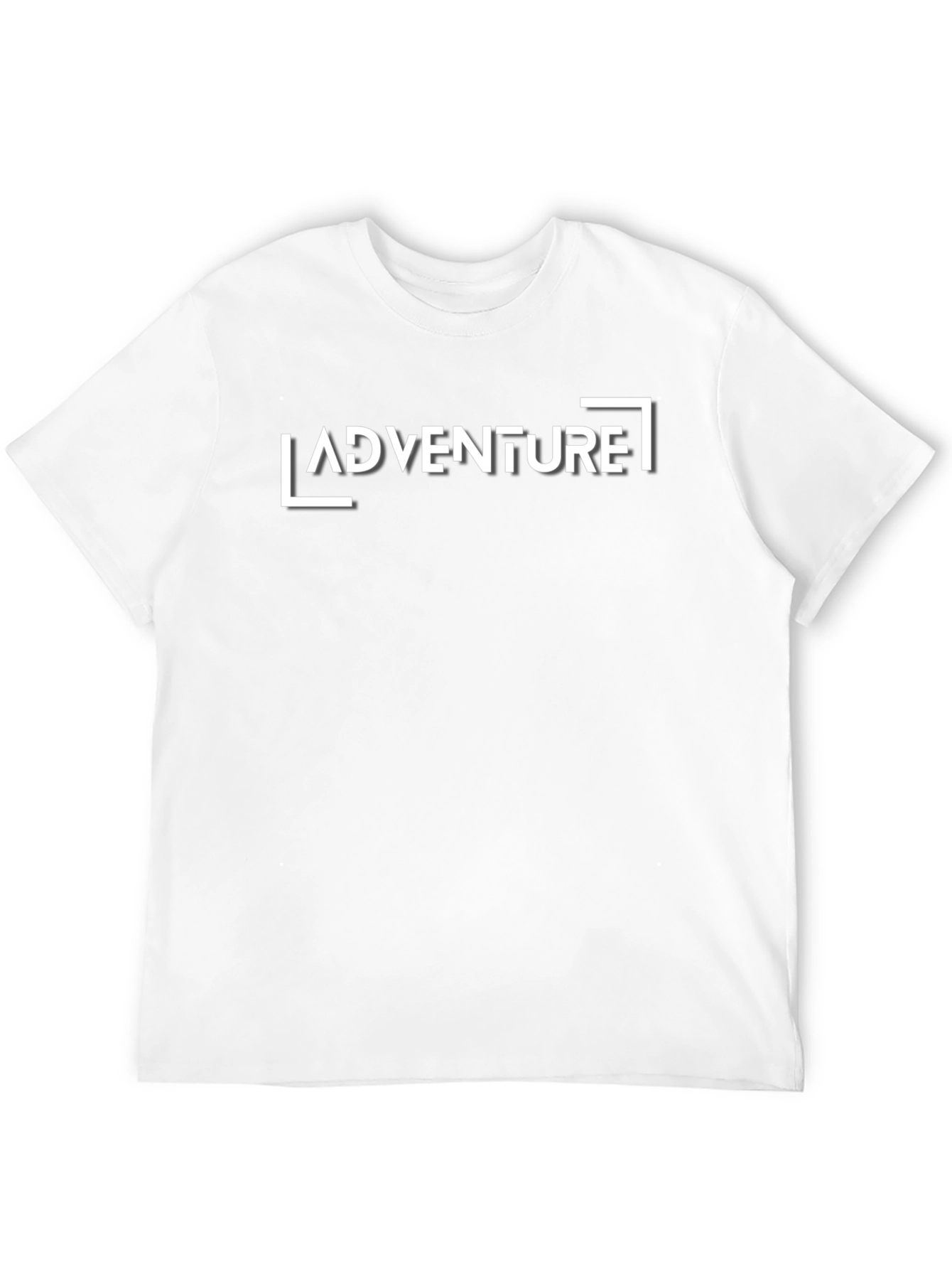 Adventure Graphic Print T-Shirt - Classic Black Tee