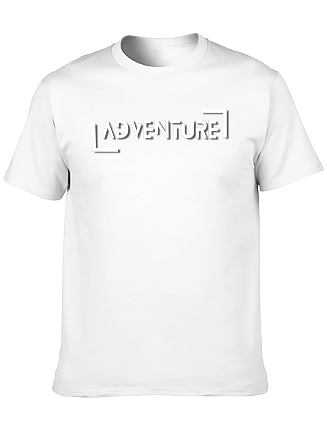 Adventure Graphic Print T-Shirt - Classic Black Tee