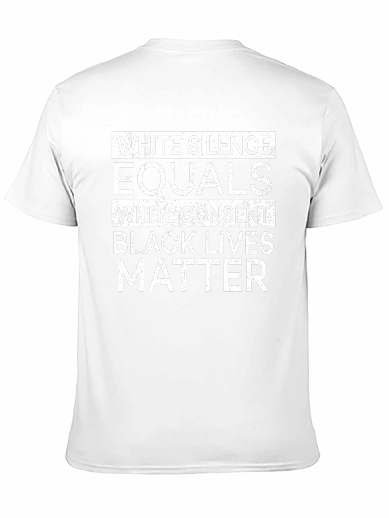White Silence Equals White Consent BLM T-Shirt