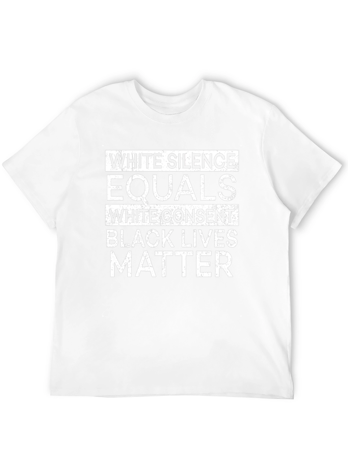 White Silence Equals White Consent BLM T-Shirt
