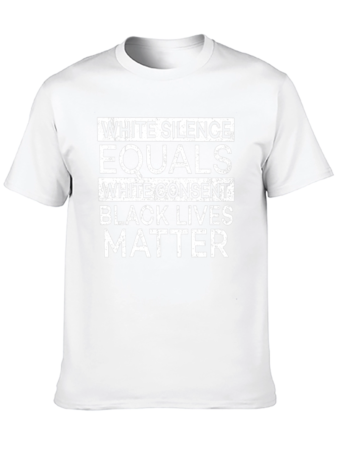 White Silence Equals White Consent BLM T-Shirt