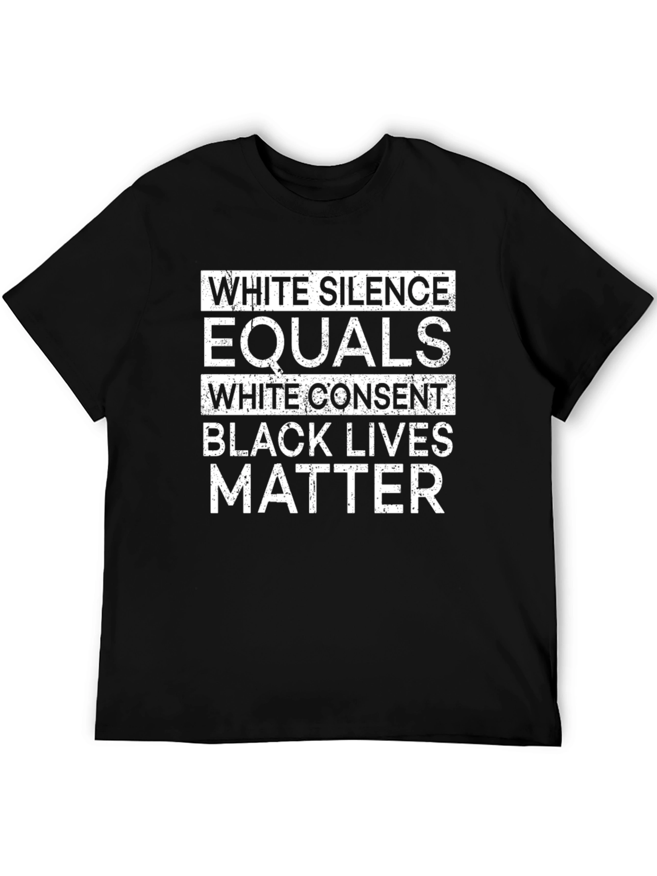 White Silence Equals White Consent BLM T-Shirt