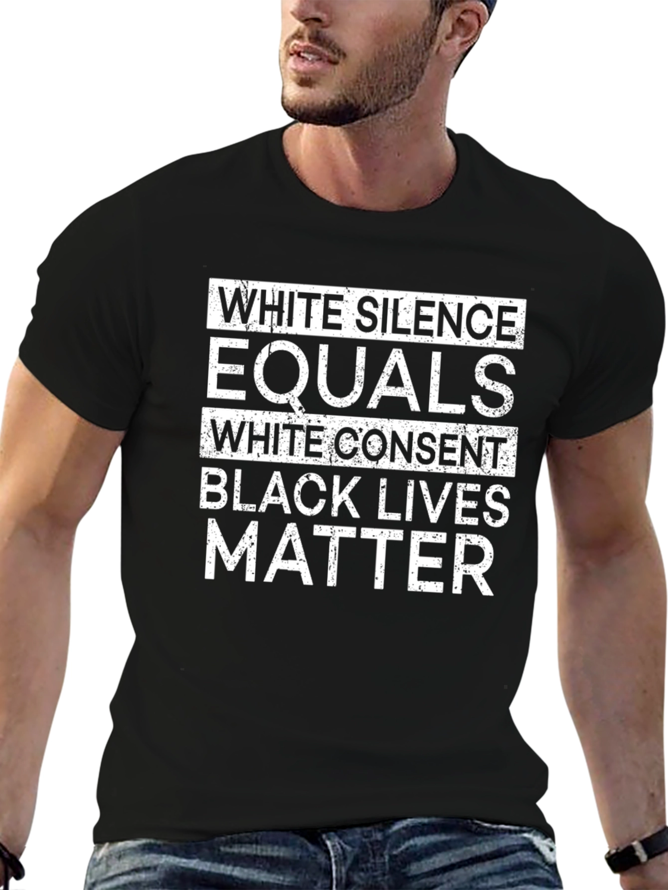 White Silence Equals White Consent BLM T-Shirt