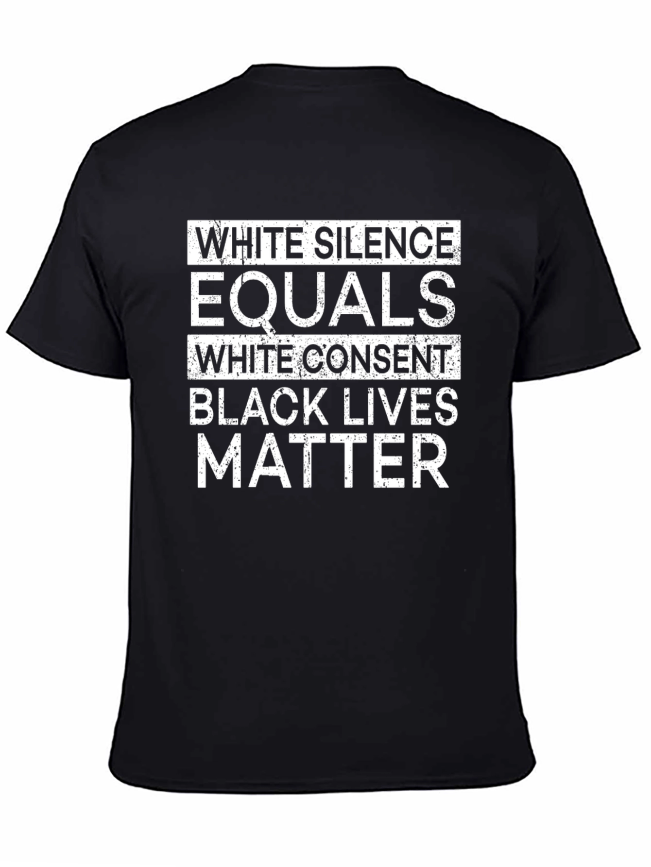 White Silence Equals White Consent BLM T-Shirt