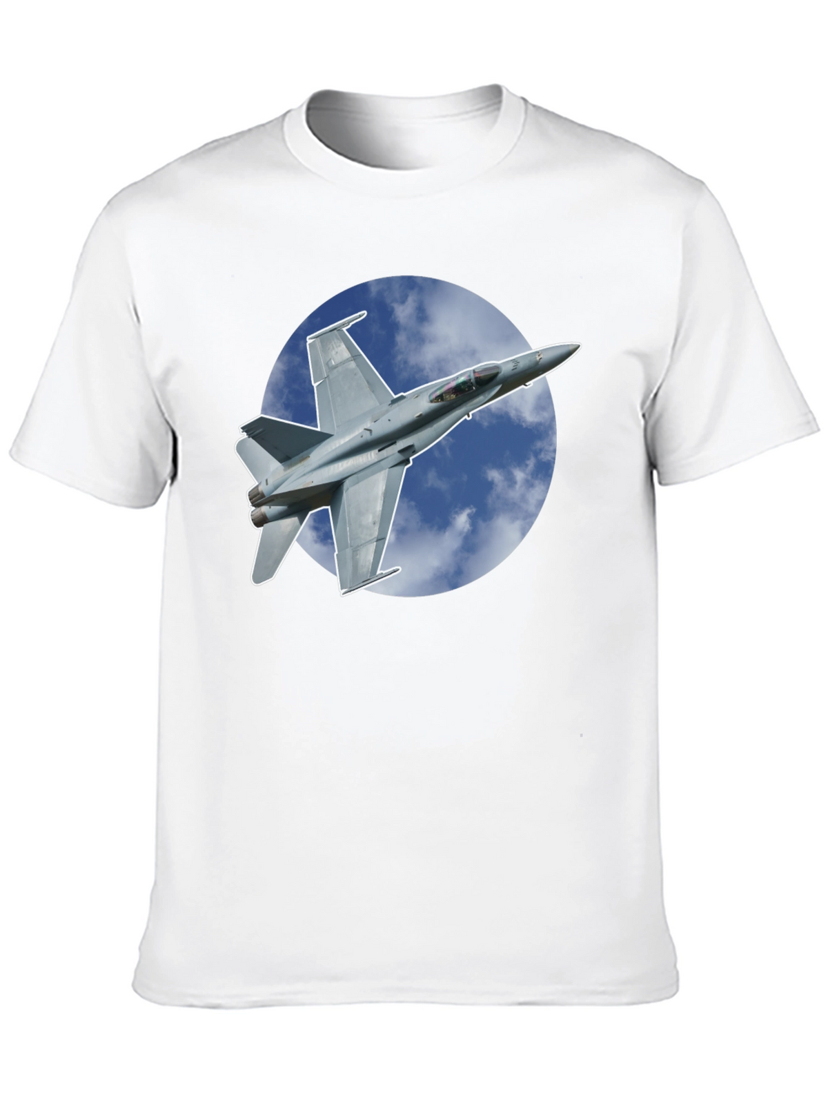 Jet Fighter Graphic Black T-Shirt