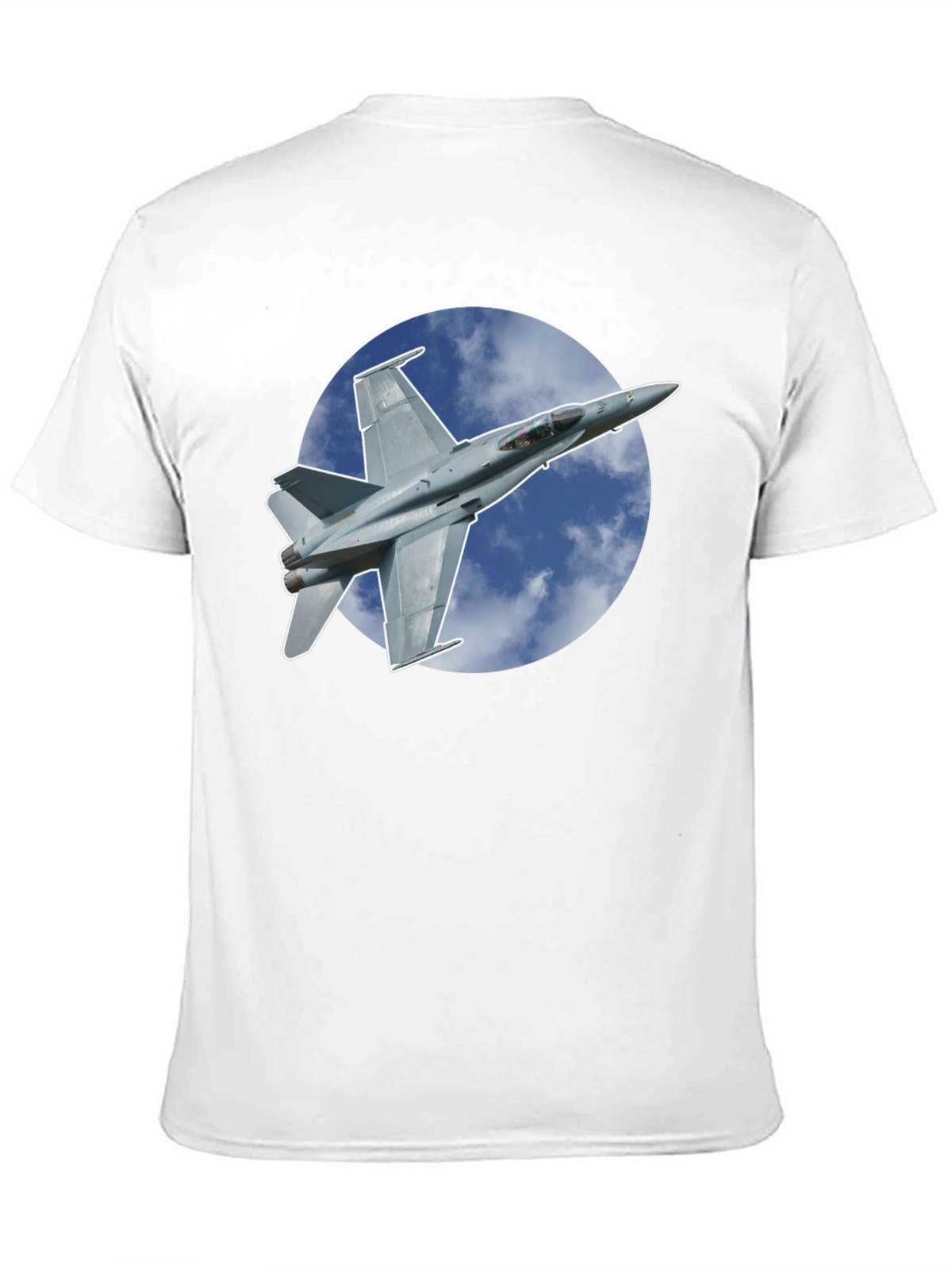 Jet Fighter Graphic Black T-Shirt