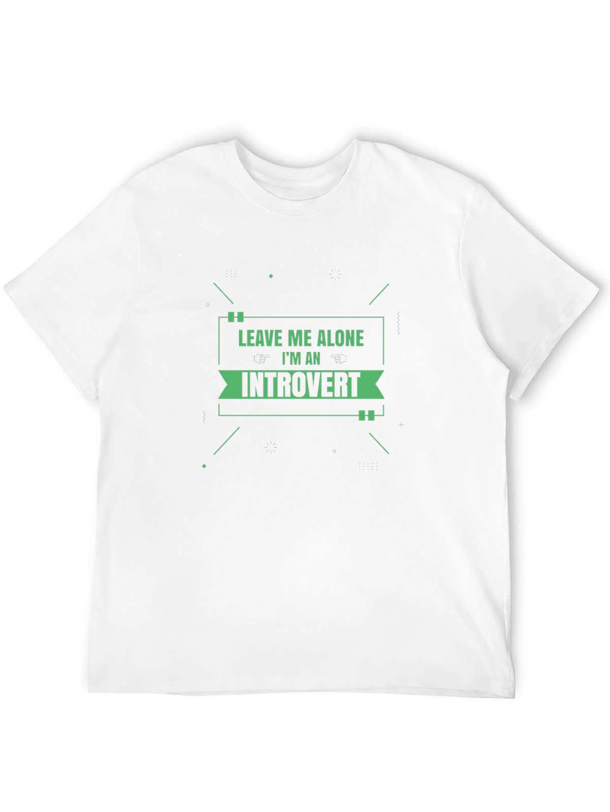 Leave Me Alone Introvert T-Shirt - Comfy Black Tee
