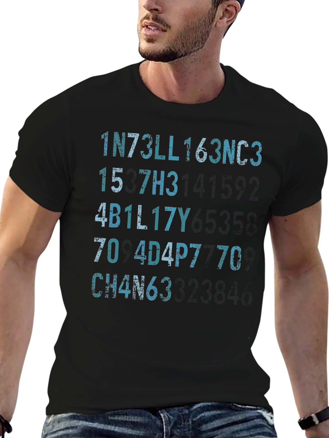 Intelligent Design Black T-Shirt - Funny Novelty Tee