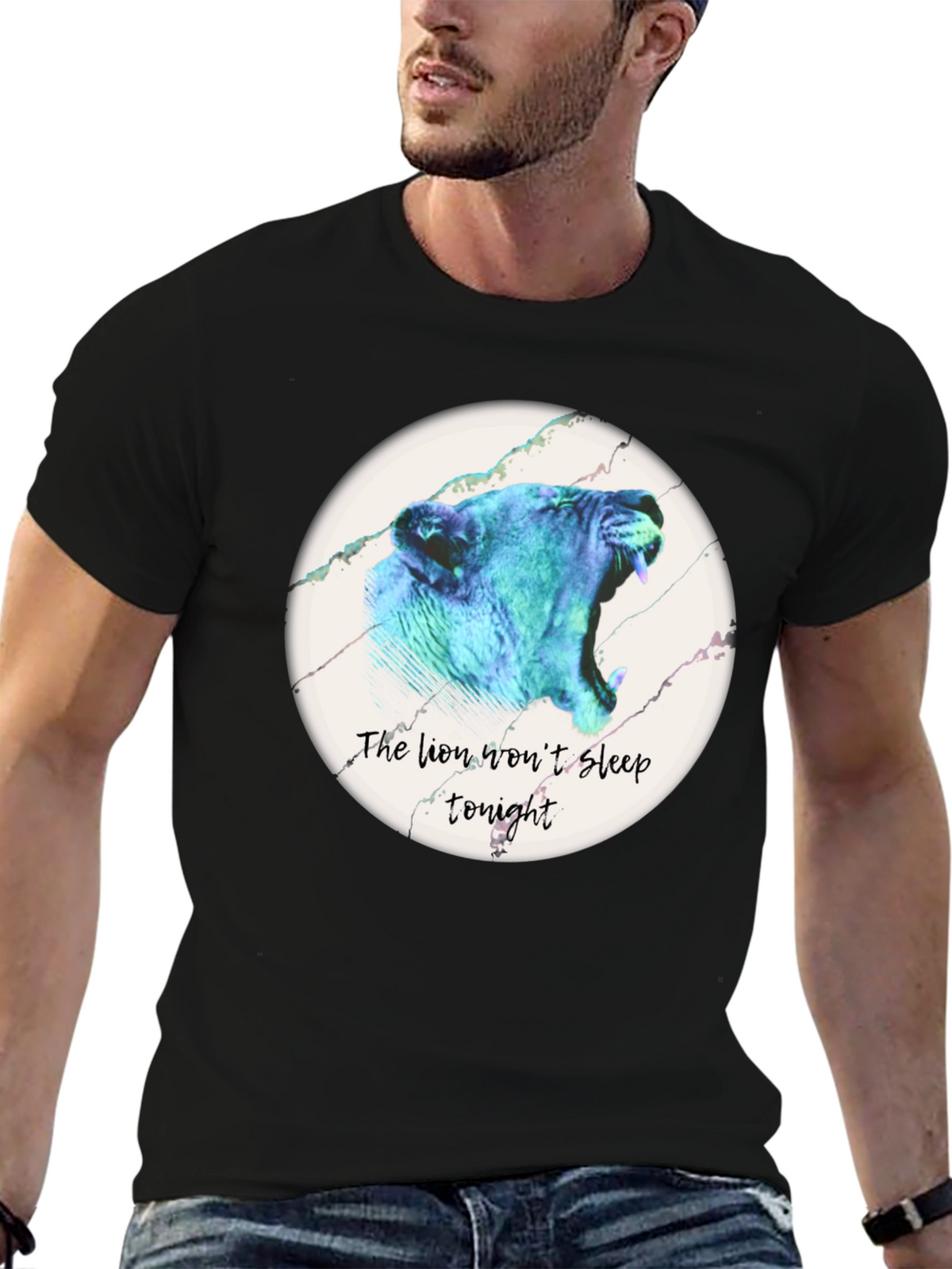 Lion Wont Sleep Tonight Graphic Tee