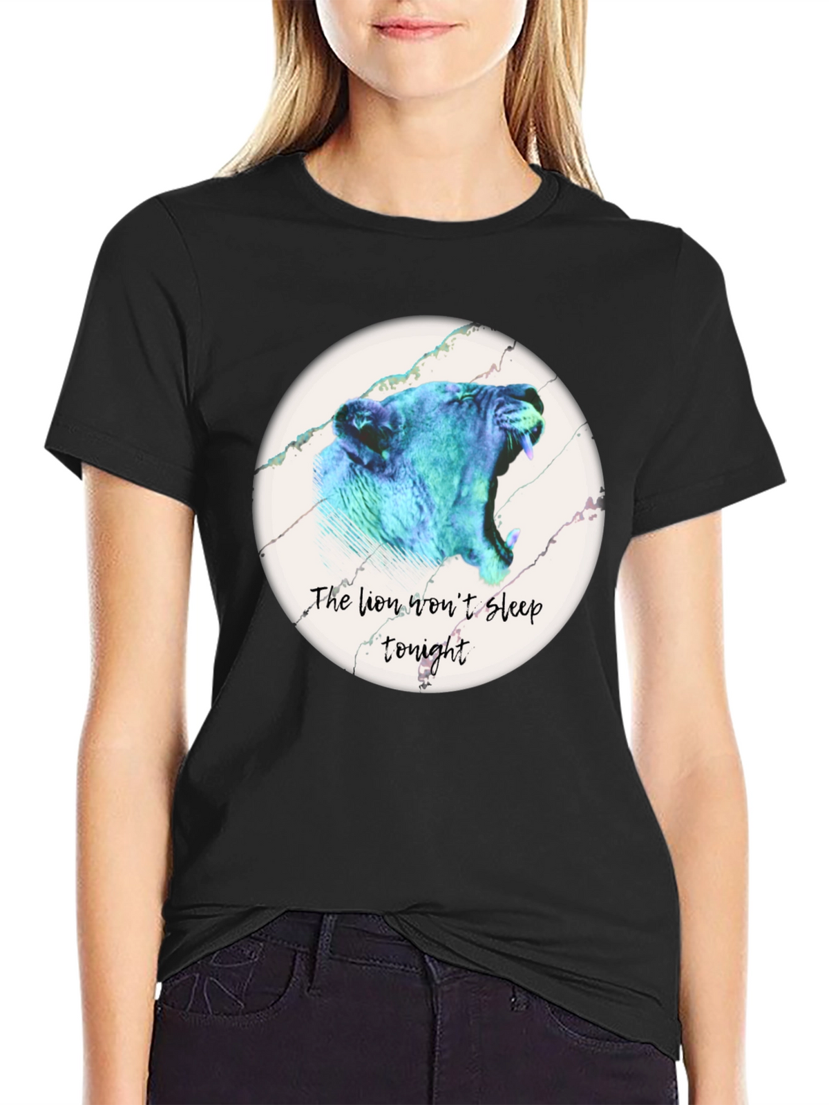 Lion Wont Sleep Tonight Graphic Tee