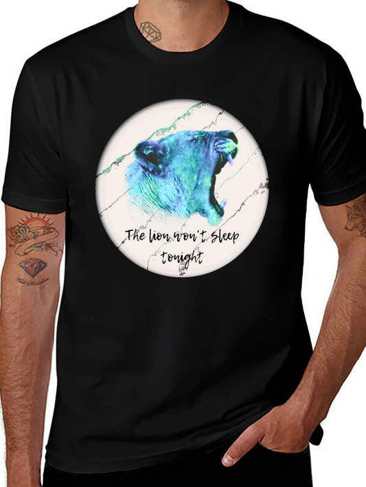 Lion Wont Sleep Tonight Graphic Tee