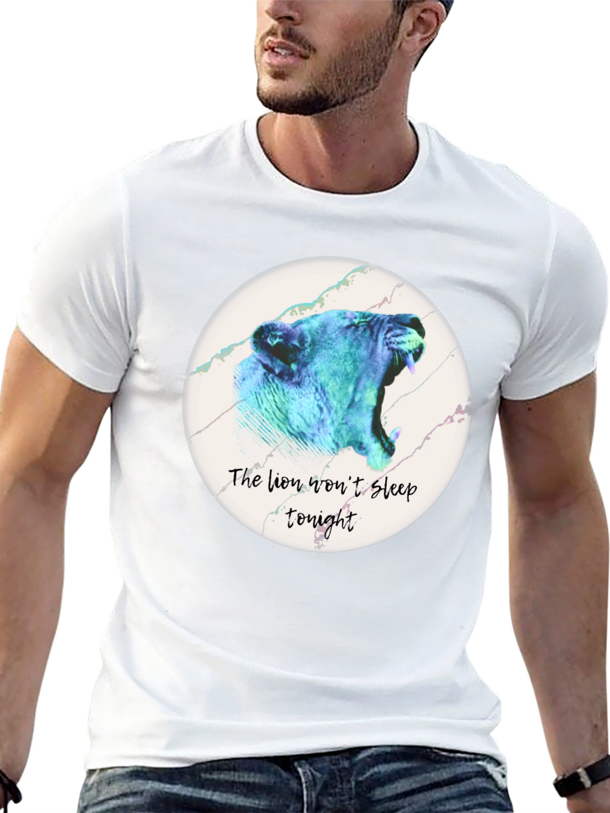 Lion Wont Sleep Tonight Graphic Tee