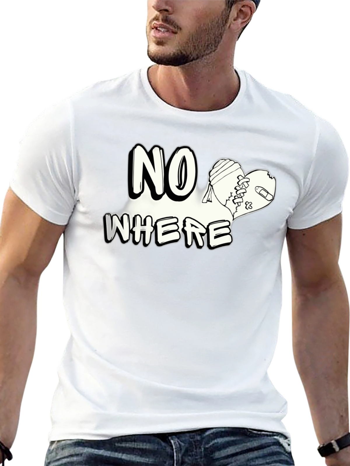 No Where Heartache Graphic Tee