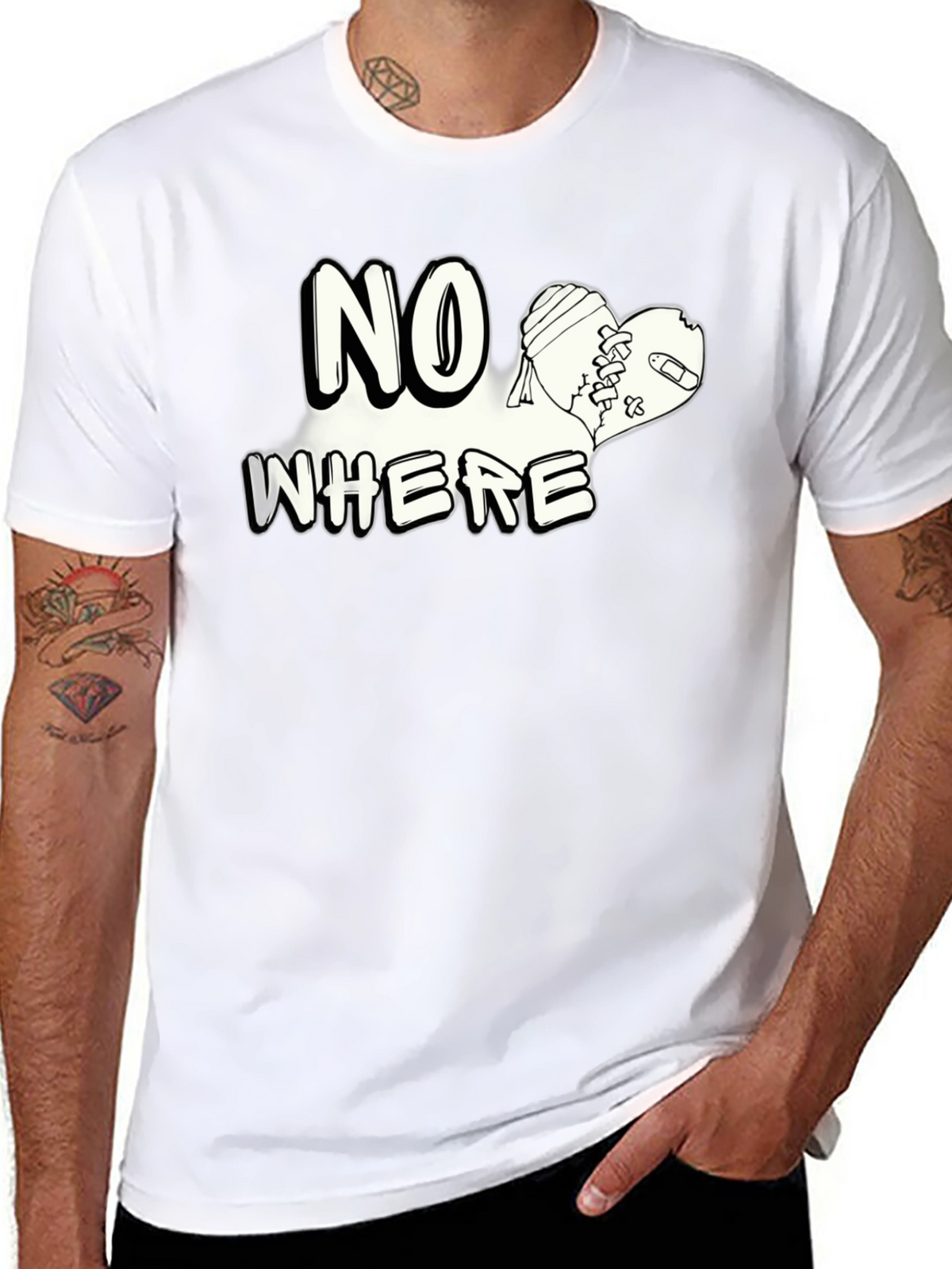No Where Heartache Graphic Tee