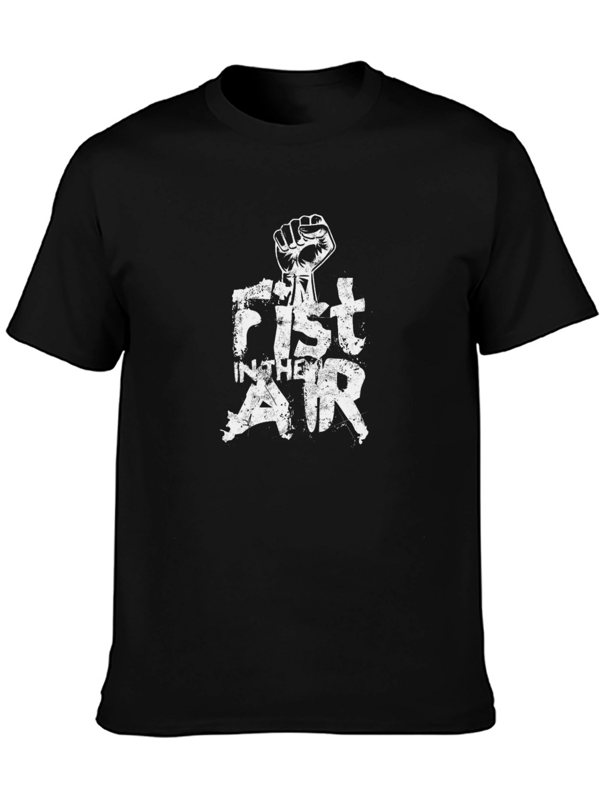 Fist in the Air Graphic Tee - Black