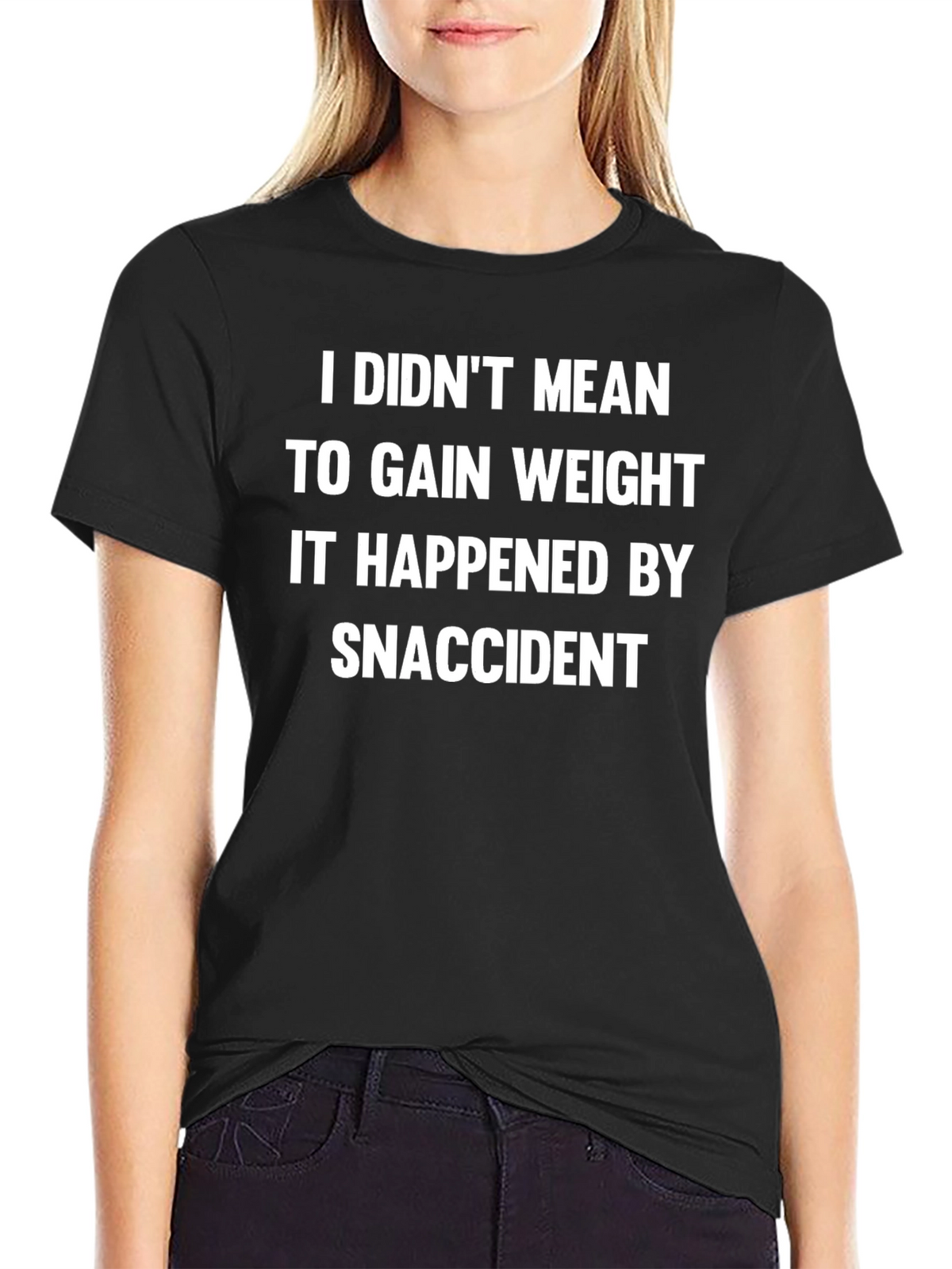 Snaccident T-Shirt: Funny Weight Gain Tee