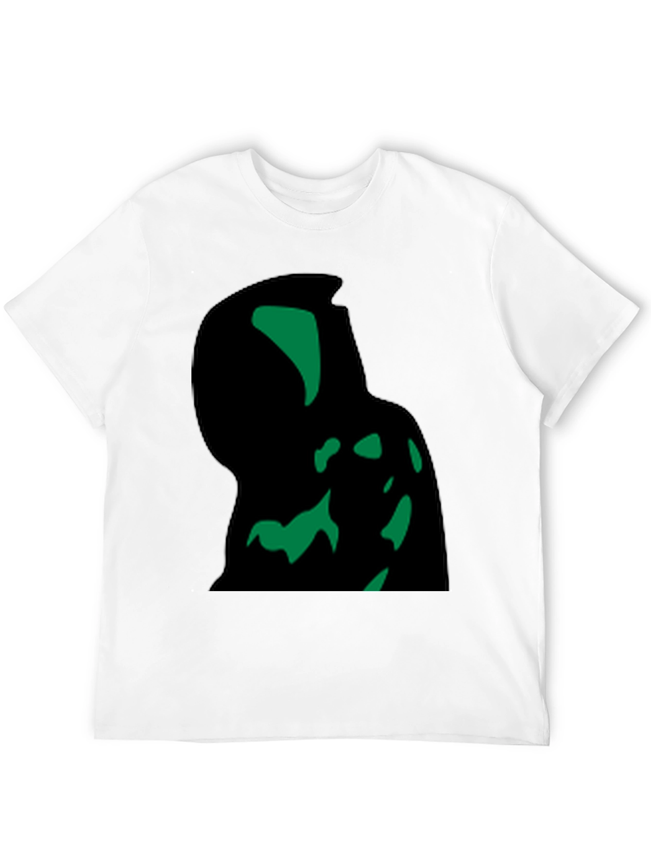 Abstract Graphic Tee - Modern Black T-Shirt