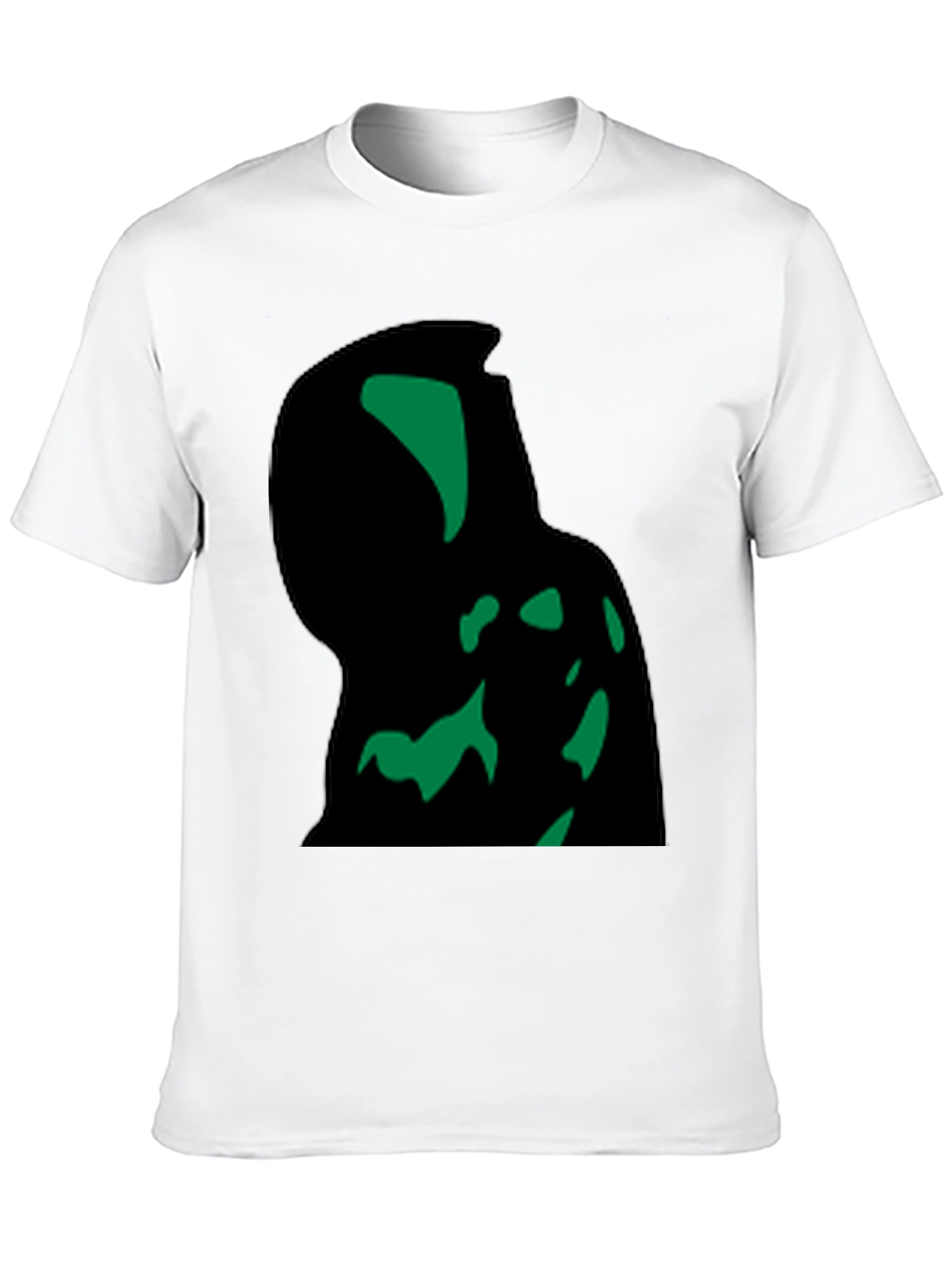 Abstract Graphic Tee - Modern Black T-Shirt