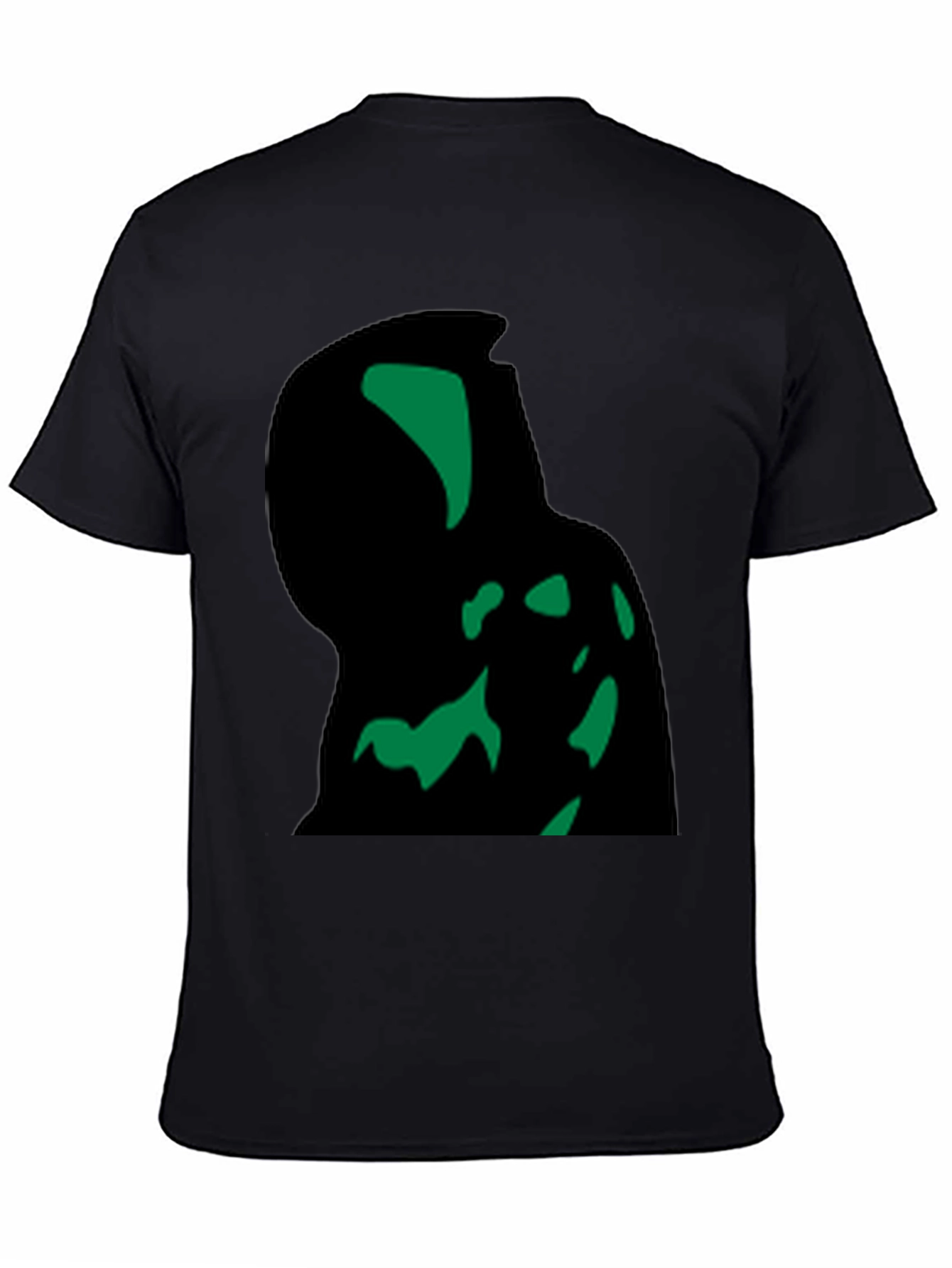 Abstract Graphic Tee - Modern Black T-Shirt