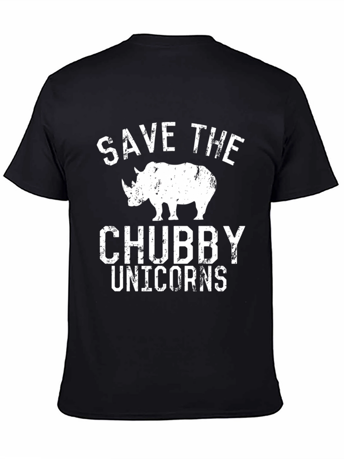 Save the Chubby Unicorns Graphic Tee