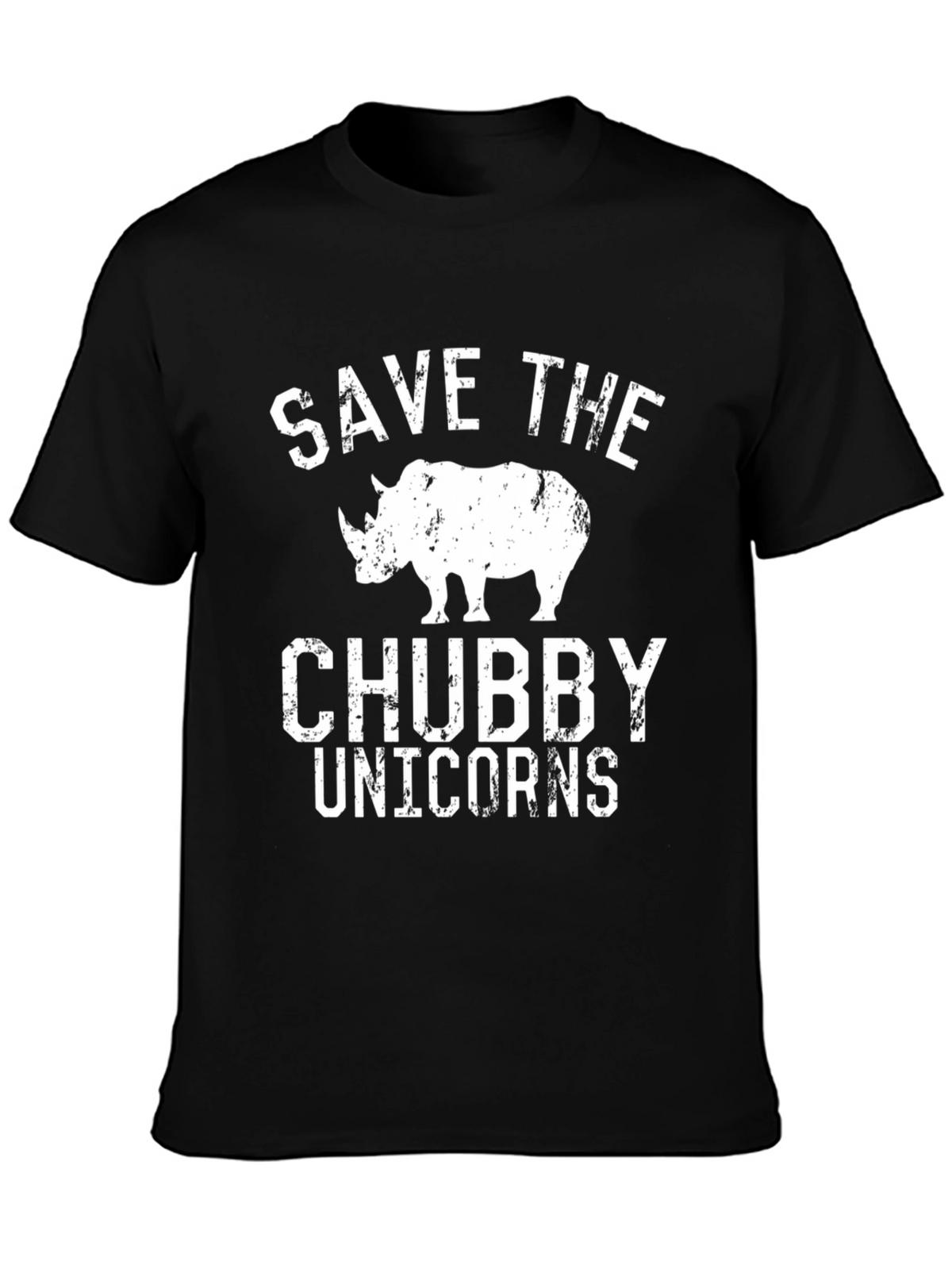 Save the Chubby Unicorns Graphic Tee