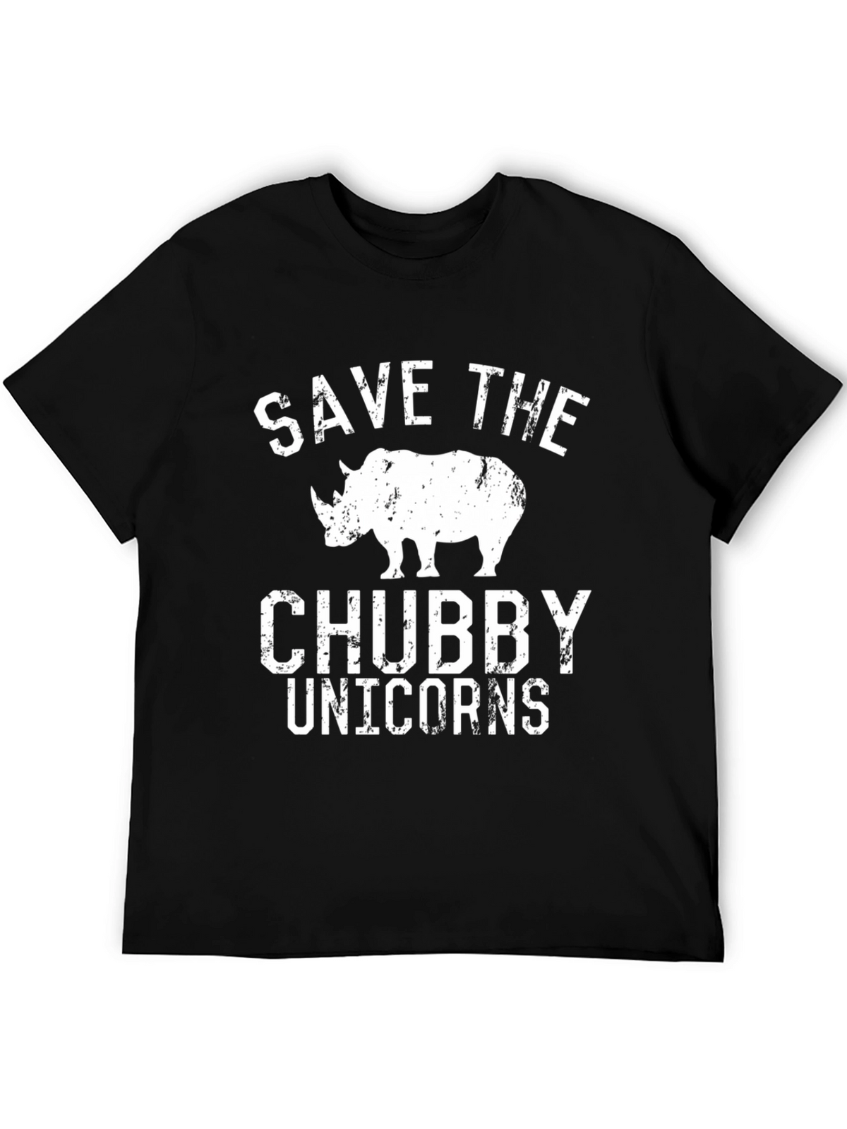 Save the Chubby Unicorns Graphic Tee