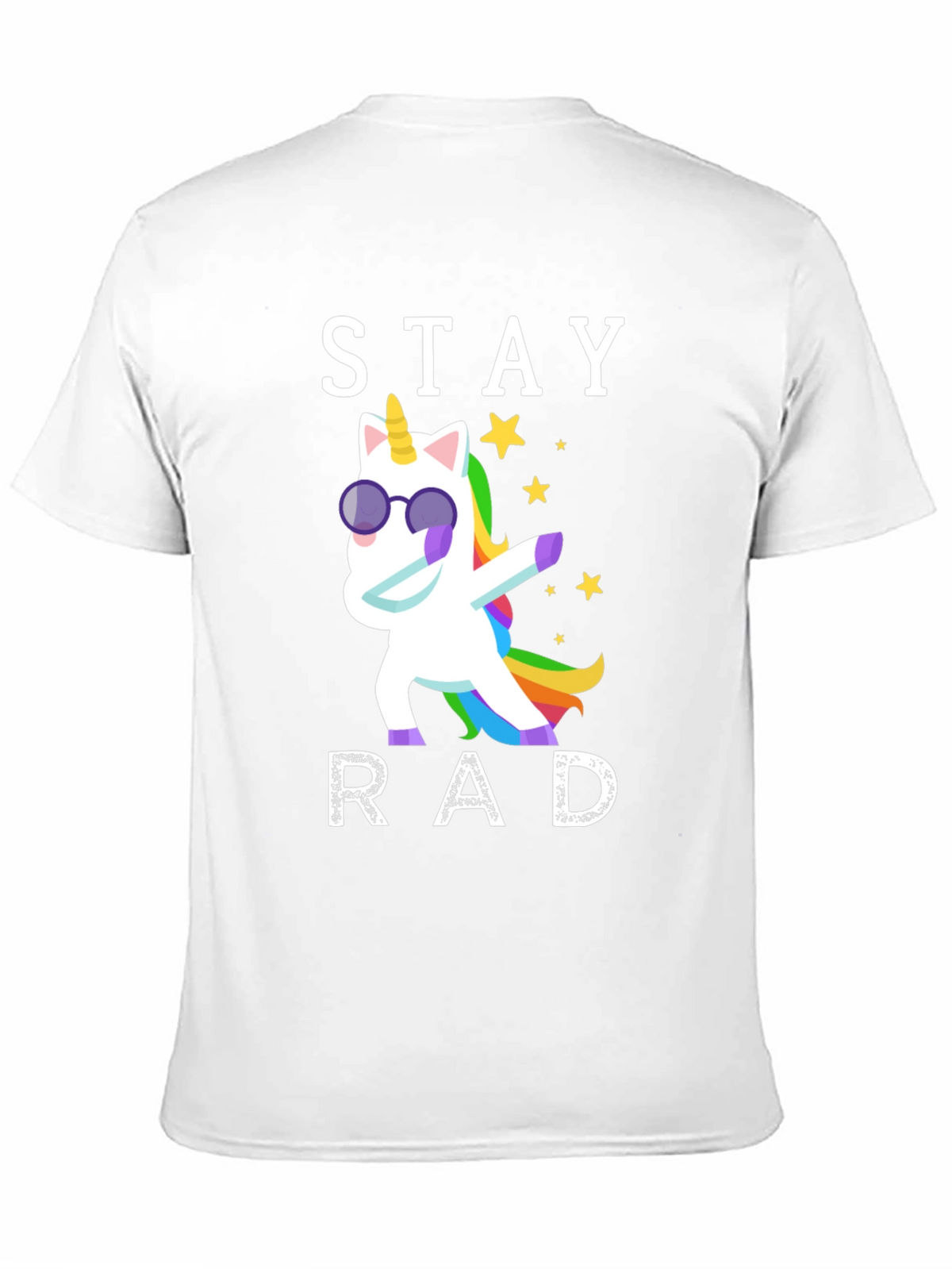 Stay Rad Unicorn Graphic T-Shirt
