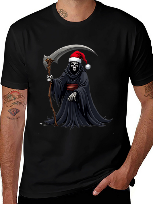 Grim Reaper Santa T-Shirt - Holiday Death