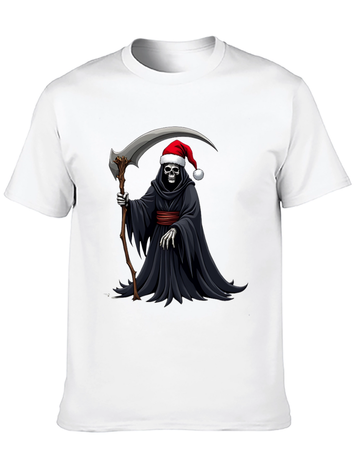 Grim Reaper Santa T-Shirt - Holiday Death