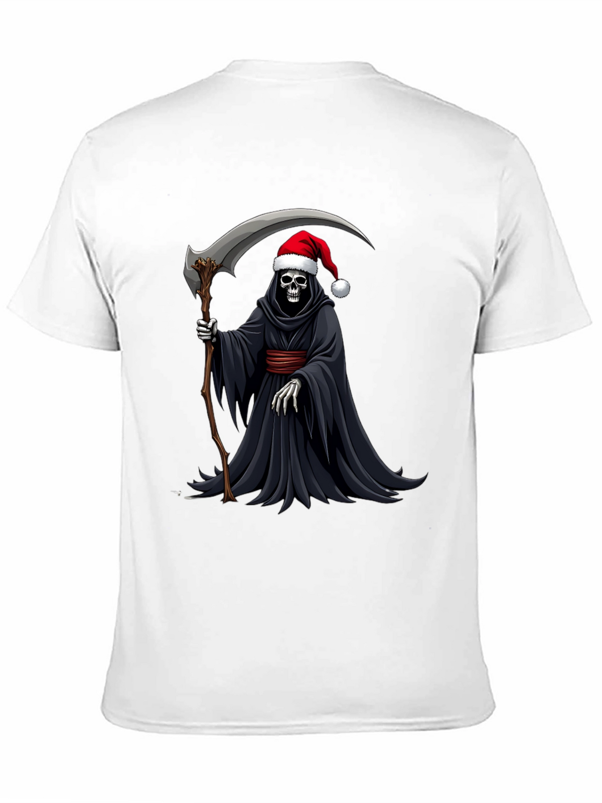 Grim Reaper Santa T-Shirt - Holiday Death