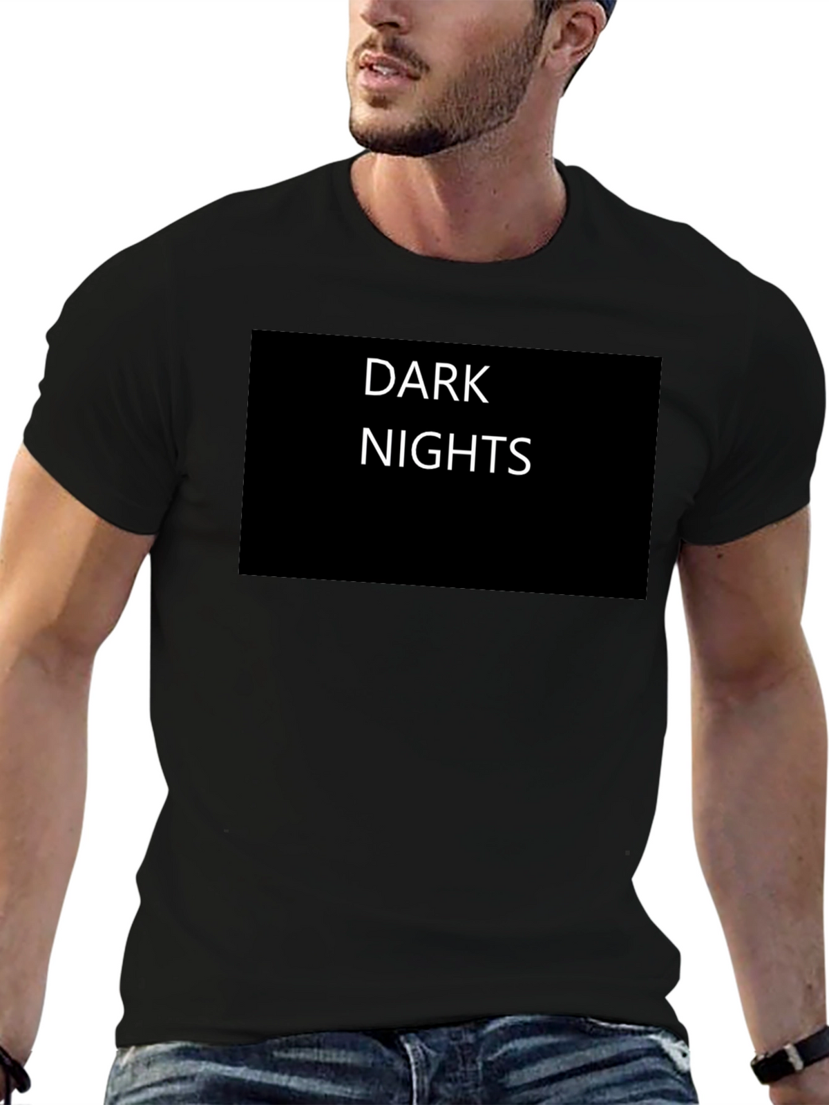Dark Nights Graphic T-Shirt - Casual Style