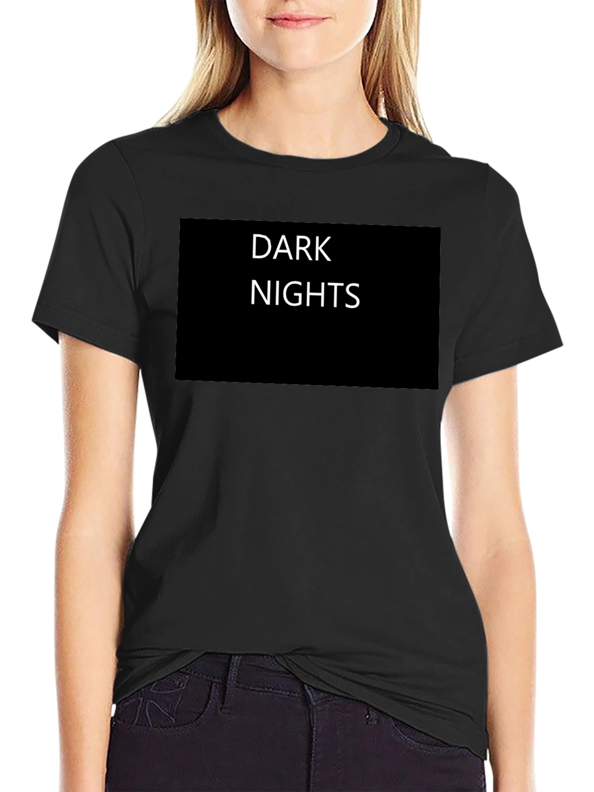 Dark Nights Graphic T-Shirt - Casual Style