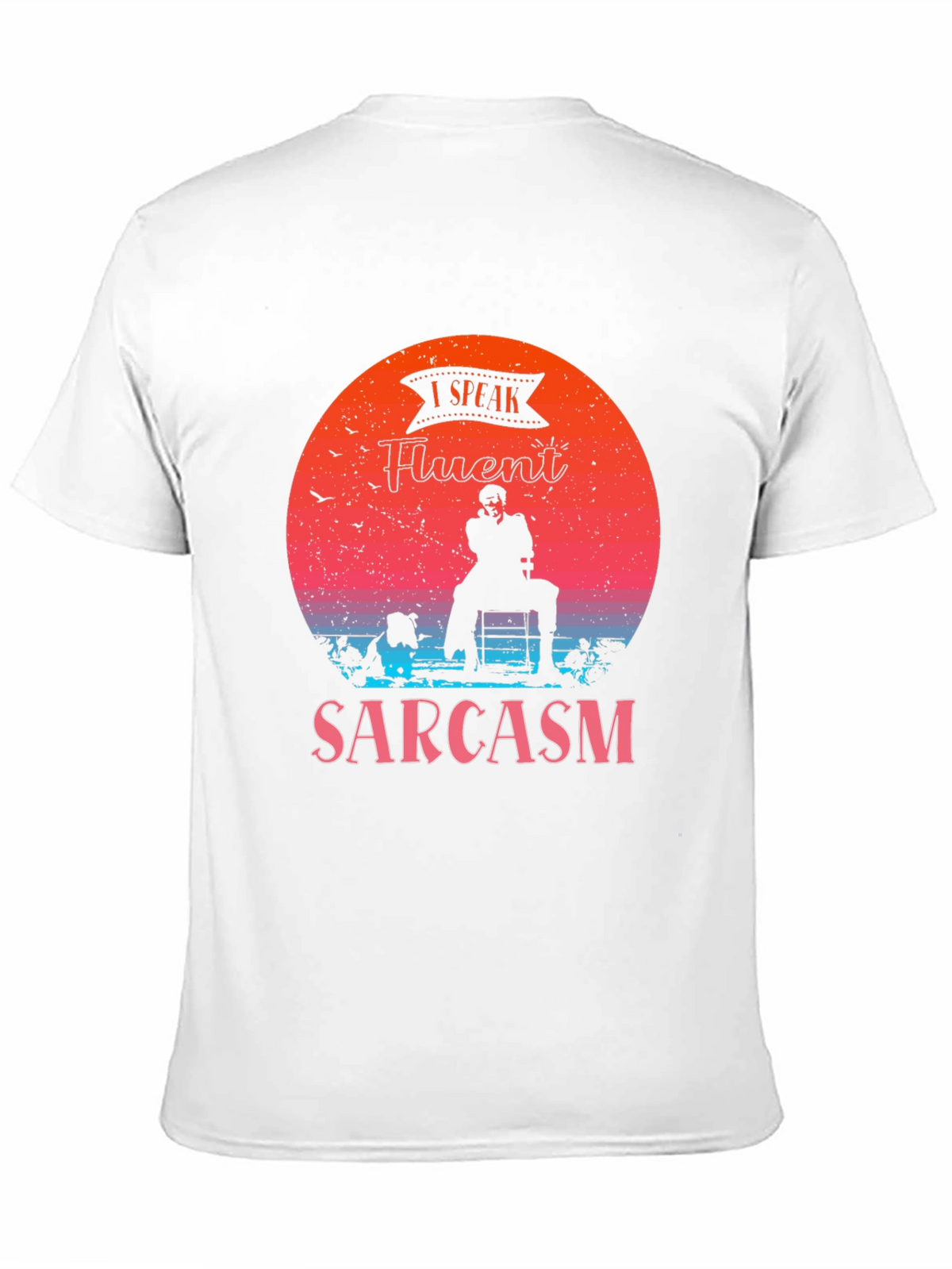 Fluent Sarcasm Graphic Tee - Black Humor T-Shirt