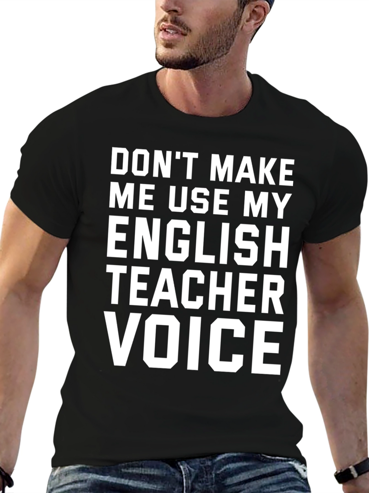 English Teacher Voice T-Shirt Funny Gift