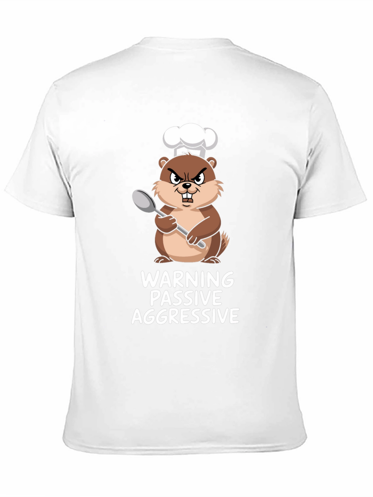 Passive Aggressive Chef Beaver Graphic Tee