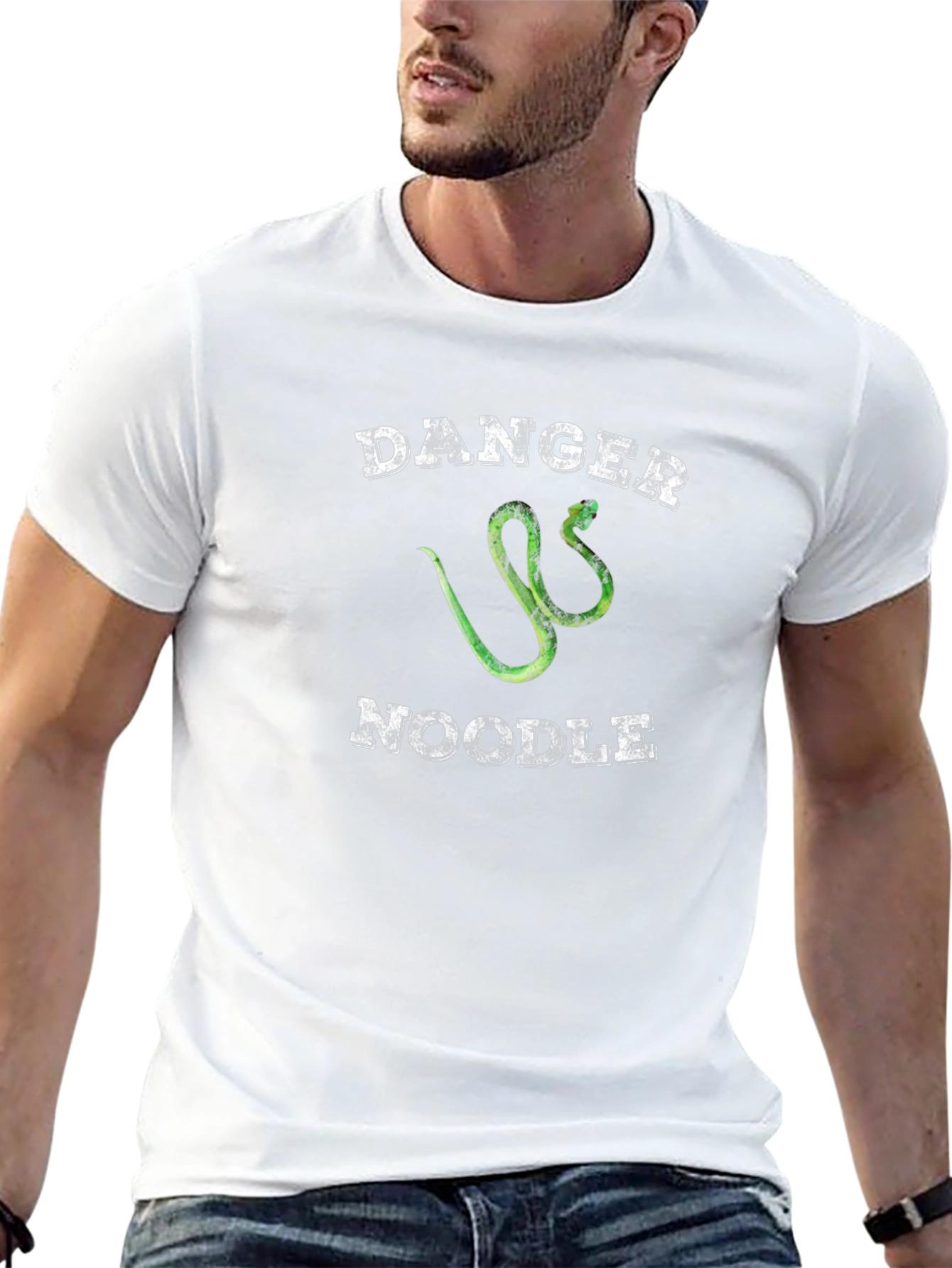 Danger Noodle Snake Graphic T-Shirt