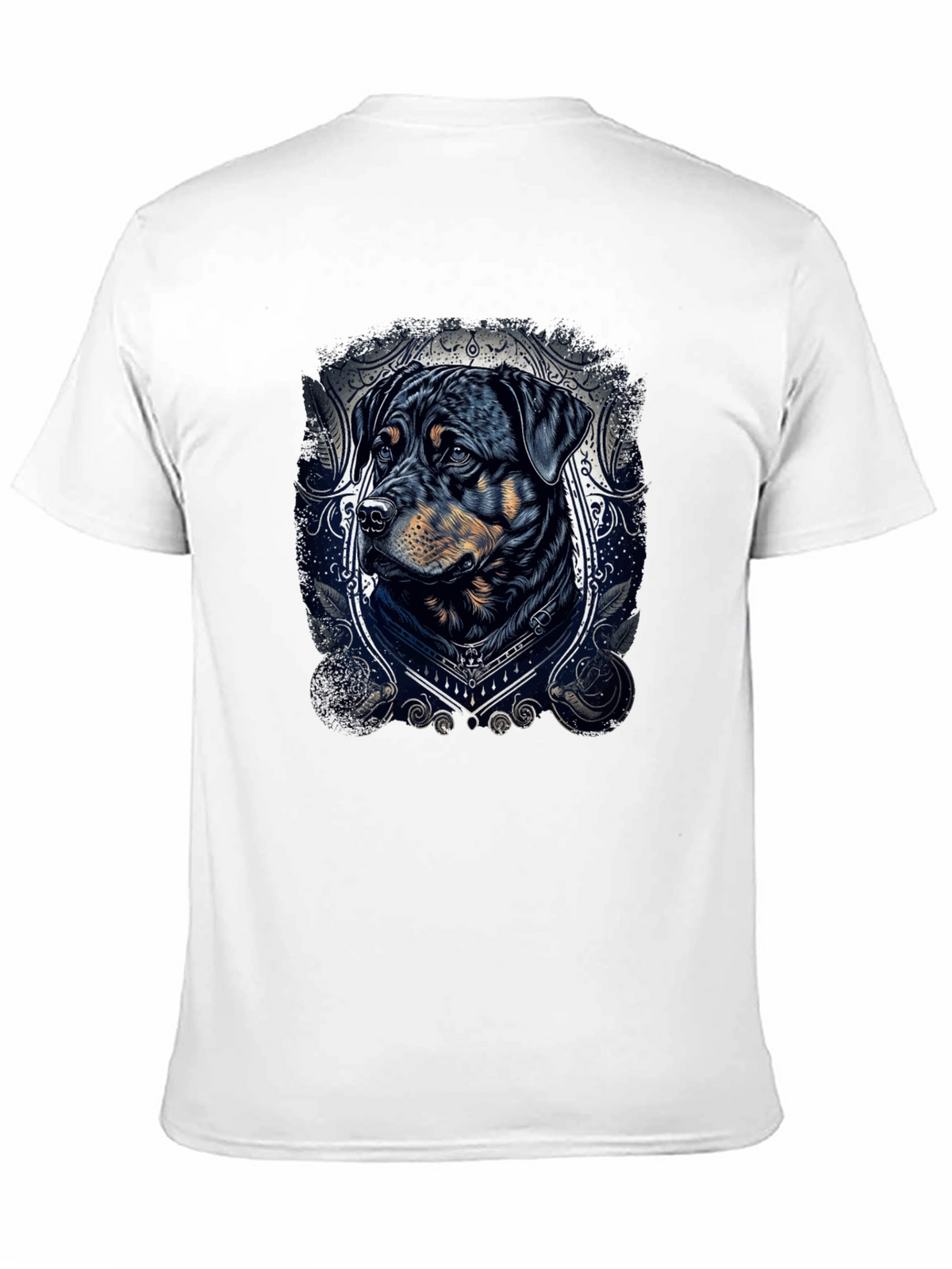 Rottweiler Dog Graphic Tee - Stylish Black T-Shirt
