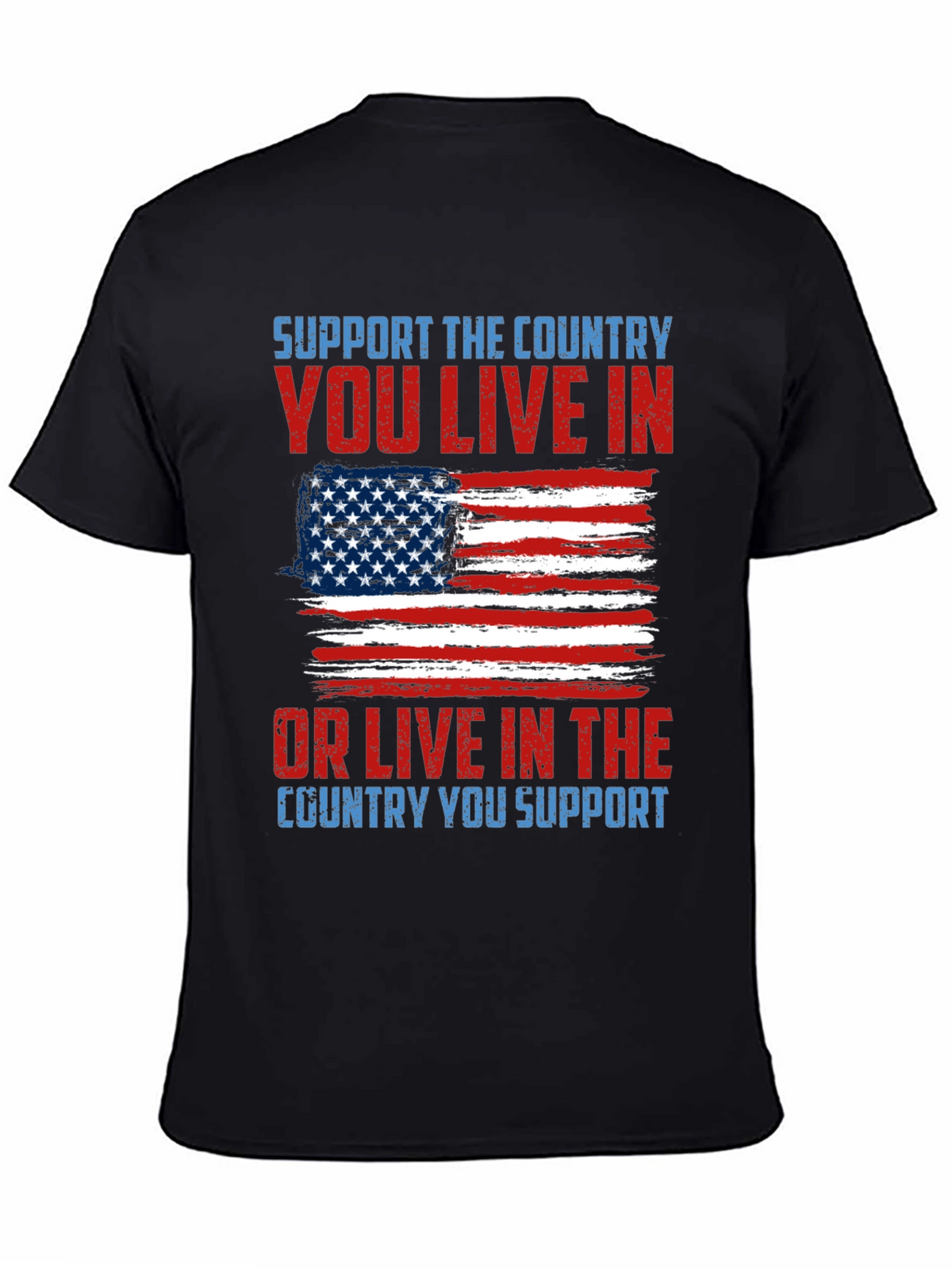 Patriotic T-Shirt - Support Your Country Tee