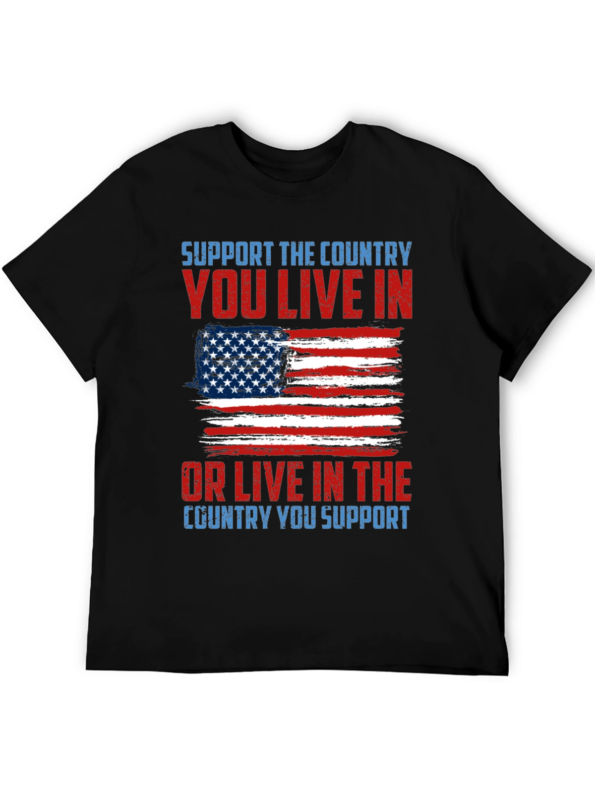 Patriotic T-Shirt - Support Your Country Tee