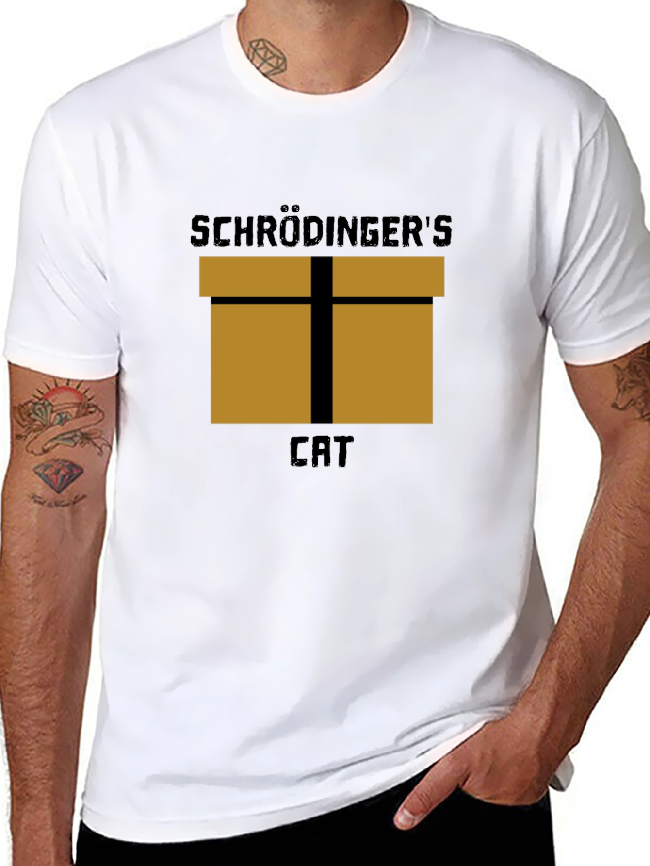 Schrödingers Cat T-Shirt - Science Humor Tee