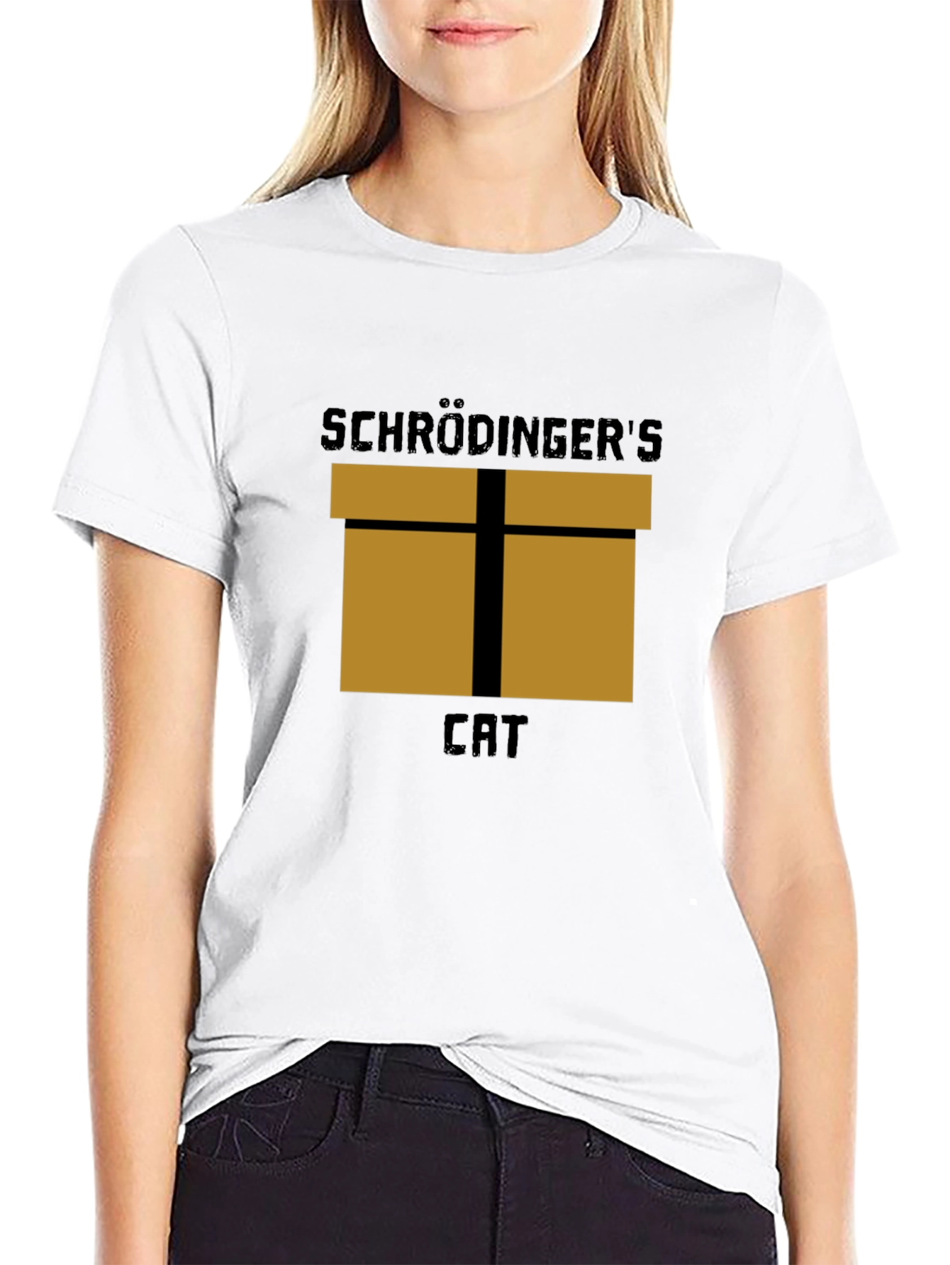 Schrödingers Cat T-Shirt - Science Humor Tee