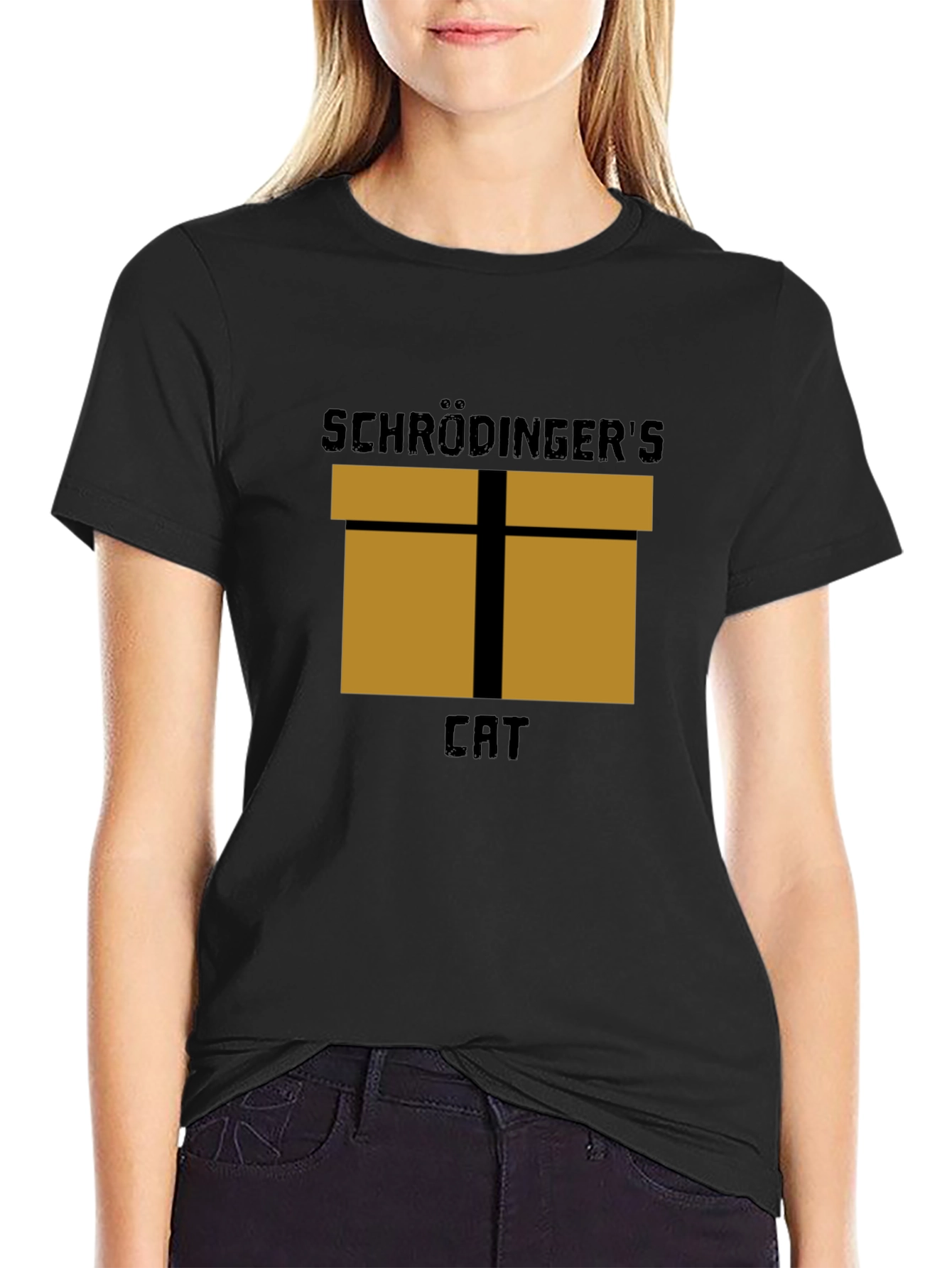 Schrödingers Cat T-Shirt - Science Humor Tee