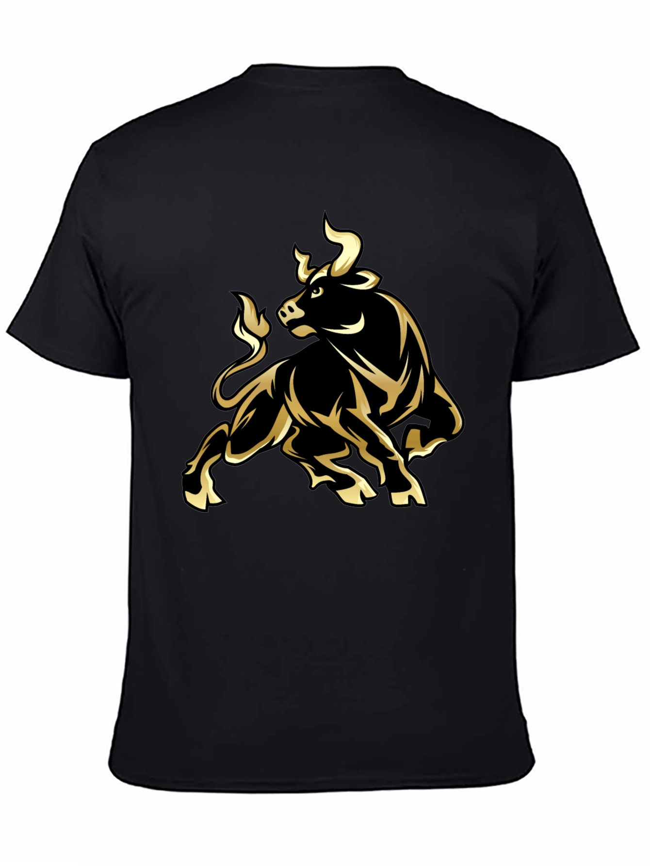 Black Bull Graphic Tee - Bold Style