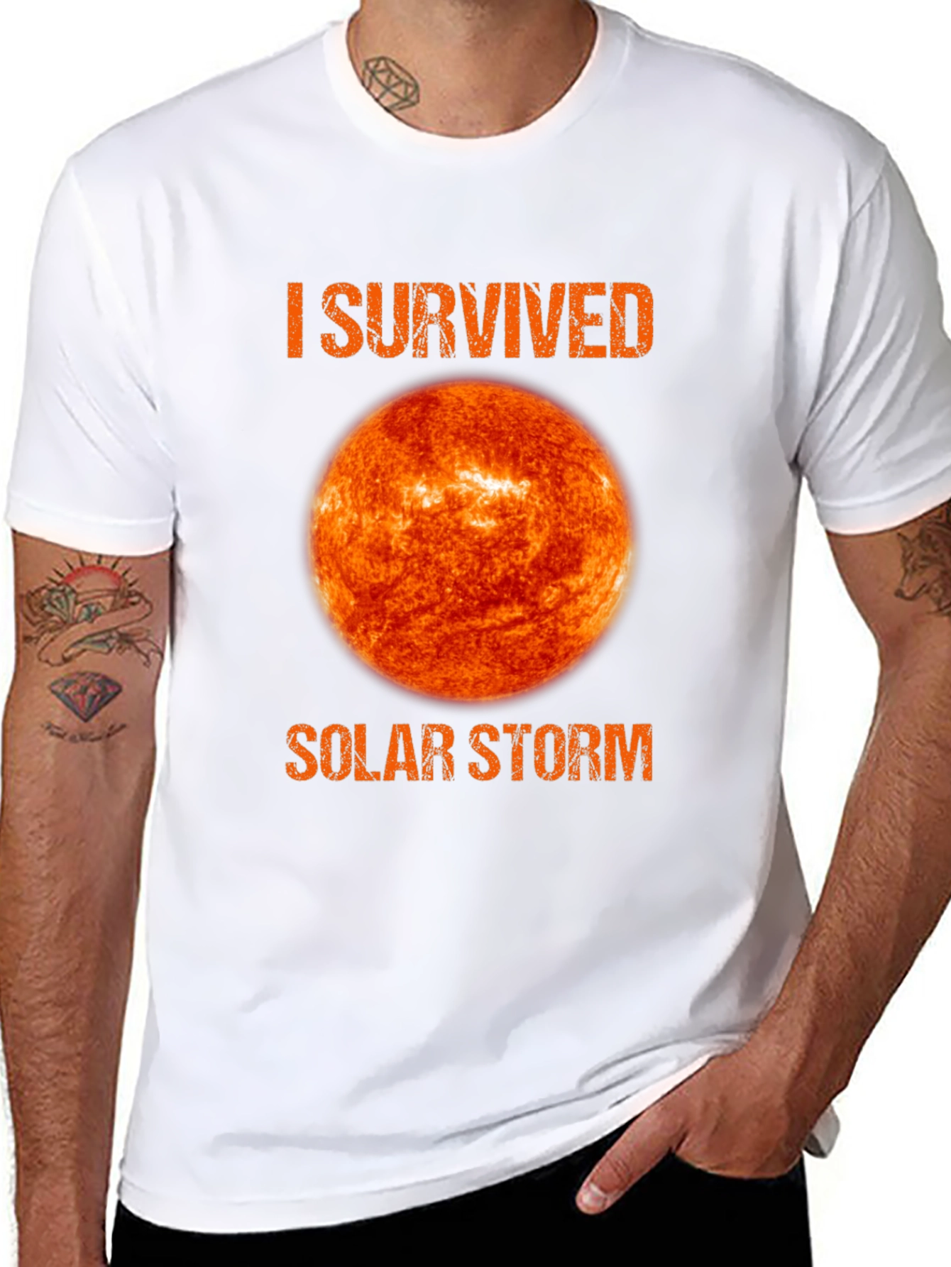 I Survived Solar Storm Graphic T-Shirt